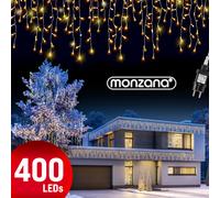 Cadena de luces LED blanco cálido 15m