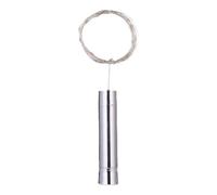 Cadena de luces para botellas, luces para botellas con corcho, funciona con pilas