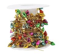 Cadena de Luces para casa de muñecas, Luces de Hadas en Miniatura navideñas de 196, 85 Pulgadas para Decoraciones navideñas de casa de muñecas, decoración