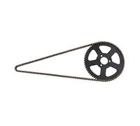 Cadena de Malla 25H 68 + 68 Piñón Trasero para 49cc Motor 2 Golpes