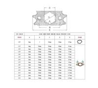 Cadena de motocicleta 520# 20mm 10T 11T 12T 13T 14T 15T 16T 17T 18T 19T 20T 21T 22T 23T piñón de motor delantero for ATV Quad(23T)
