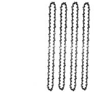 Cadena de motosierra 16 Inch Saw Chainsaw Chain 3/8" LP Pitch 043" (1.1 mm) Gauge for 16" (40cm) Bar 55 Drive Links Replacement(4pcs set)