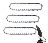 Cadena de motosierra 3/10" LP 40, 3 piezas, 1,3 mm, para Einhell GC-LC 18/25 Li & GE-LC 18/25 Li, Husqvarna 436 Li, 536 Li, 536 Li, 536 LiXP y más