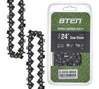 Cadena de motosierra 8TEN de 24 pulgadas, 0,050 3/8 84DL, para Husqvarna 455 Rancher Echo CS-590 CS-600P Stihl MS-270