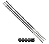 Cadena de motosierra afiladora redonda, acero de rodamiento de alta calidad para afilar cadenas de perfil bajo de 1/4 pulgadas, 3/8 pulgadas. Compatible (4 mm)