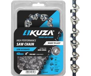 Cadena de motosierra de 10 cm Premium 4 pulgadas para STI HL - Paso de 1/4" 0,43" 1,1 mm 28 TG - 3670 005 0028/71 PM3 28 para STI HL GTA 26 Mini Motosierra Podadora 36700000028
