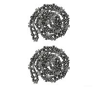 Cadena de motosierra de 22 pulgadas, hoja de cadena de sierra de repuesto de 0.325 pulgadas LP paso 0.058 calibre 86DL piezas de reparación para motosierra (2 piezas)