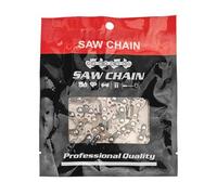 Cadena de motosierra de metal alto de 4 a 16 pulgadas, repuesto resistente para motosierras eléctricas, herramienta de corte de madera, cadena de motosierra
