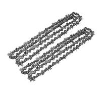 Cadena de motosierra de Metal de 12/14/16 pulgadas, accesorio de sierra eléctrica de accionamiento 45/52/56, cadena de sierra de repuesto, 2 uds. (Size : 2pcs 16 Inch 56drive)