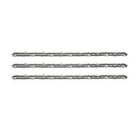 Cadena de motosierra Garden Power Tools Accessories Chainsaw Chain 3Pcs Set 3/8 1.3mm 52Links Semi Chisel Saw Blade