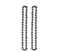 Cadena de motosierra, mini cadena y juego placa guía for motosierras eléctricas acero 4-6 pulgadas(2pcs 6in)