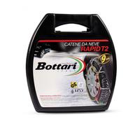 Bottari 18812 "Rapid T2": Cadenas de nieve 9 mm para coches, Talla 030, TÜV Süd y ÖNORM V5117