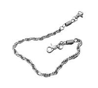 Cadena de pantalones de metal robal para un encanto colgante único, perfecto para atuendos diarios y casuales para ocasiones especiales