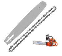Cadena de paso de 0,325 de 16 pulgadas y cadena de cincel de barra guía para motosierra 36 41 50 51 55 346XP 450 455 460 66DL