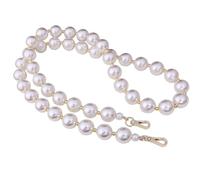 Cadena De Perlas Para Bolso Correa de perlas 30/50/70/90 cm for bolsos, asas mano, reemplazo monedero, cadena larga cuentas for correas bolso hombro, cinturón para Bricolaje(90cm)