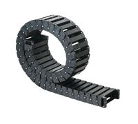 Cadena de puente silencioso tipo 18, 25 L1000 mm, portacables con conectores en los extremos(R28,18x37)