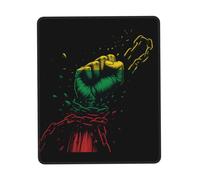 Cadena De Puños De Historia Negra Mouse Pad Lavable Alfombrilla De Escritorio Duradero Mousepad para Oficina Gaming Pc 25X30Cm