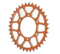 Cadena de repuesto para piñón trasero RC de aleación de aluminio 36T para motocicleta eléctrica LOSI 1/4 Promoto MX (Naranja)
