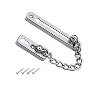 Cadena de seguridad para puerta, de acero inoxidable, para casa, hotel, puertas interiores y ventanas