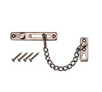 Cadena de seguridad para puertas interiores, Cerradura de cadena for puerta de acero inoxidable, bronce rojo, varios tamaños