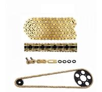 Cadena de Sello de Aceite para Motocicleta, eslabones Did 520, 525, 530, 428, 120, 136, Compatible con ATV Quad MX Motard Racing(DID520V 120LINKS)