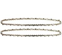 Cadena de sierra duradera de 1,5 mm, 72T, 45 cm, 2 unidades/lote, 0,325, compatible con HUSQVAR de longitud 72 eslabones de transmisión, pieza de motosierra