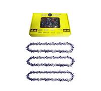 Cadena de sierra para recargable Mini Cadena de motosierra 3pcs 6 Pulgadas, Corrente de serra portátil， Paso 1/4", 1.1mm, Eslabones 37 DL, Cadena de repuesto para Tesouras de podar