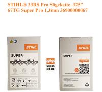 Cadena de sierra STIHL 23RS Pro 325'' 67TG Super Pro 1,3 mm 369000067 carril ...