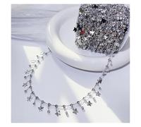 Cadena de Strass Cadena de diamantes imitación con estampado estrella 3,0 M