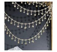 Cadena de Strass Cadena de diamantes imitación con estampado estrella 3,0 M