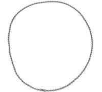 Cadena de suéter Vintage Cuentas Redondas collarbona Desnudas Hombres y Mujeres Jersey Lisas Brillantes largas con Jersey de Plata con