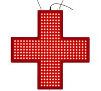 Cadena De Tracción De 3 Modos Con Señal De Cruz Médica LED De 19 Pulgadas