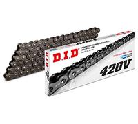 Cadena Did 420 V con 130 eslabones negros