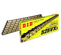 Cadena Did 525 124 Eslabones Vx3 Con Junta A Remache