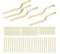 Cadena Extensible Para Collar - Prolongador Ajustable Para Pulseras y Collares - Conector Versátil Y Desmontable Para Tobilleras - Regalo Mujer E Hija