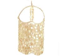 Cadena facial para mujer, máscaras, cadena de cara femenina, joyería corporal para Halloween, fiesta de cosplay, talla única, Metal