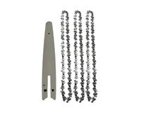 Cadena for mini motosierra de 8 pulgadas, 1/4"P, sierra eléctrica, 45 nudos, 22 cuchillas, barra de sierra inalámbrica, guía de cadena for motosierra forestal(8-inch Set3)