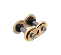 Cadena for Motocicleta 428, 520, 525, 530, Compatible con Enlace de Anillo, Conector de conexión Pesada, Junta Maestra con Bloqueo de Junta tórica(525V)