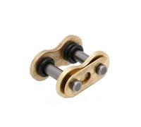 Cadena for Motocicleta 428, 520, 525, 530, Compatible con Enlace de Anillo, Conector de conexión Pesada, Junta Maestra con Bloqueo de Junta tórica(428V)