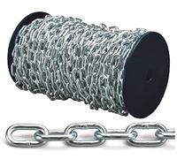 Cadena genovesa comercial galvanizada de 100 m