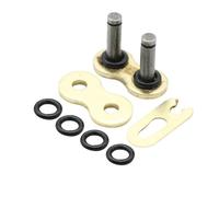 Cadena Hebilla de cadena de motocicleta, eslabón de anillo 428, 520, 525 y 530, conector de cadena pesada, eslabón de unión maestra con junta tórica Cadena Moto(530)