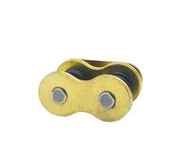 Cadena Hebilla de cadena de motocicleta, eslabón de anillo, conector de cadena pesada, eslabón de unión maestra con cerradura de cadena con junta tórica, 428, 520, 525 y 530 Cadena Moto(DID525HV)
