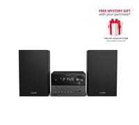 Cadena HiFi Philips Bass Reflex Serie 3000 TAM3505M2 Bluetooth DAB+/FM 20 W Negro