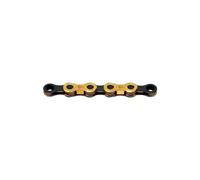 Cadena Hule x12 Encerado 12v 126 Camisas Negro/Oro 525241262 KMC Bici MTB Calle