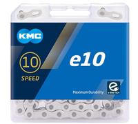 Cadena KMC EBIKE E10 122 ESLABONES 10V. Cromado