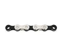CADENA KMC X10 116 ESLABONES 10V CROMADO NEG (25U)