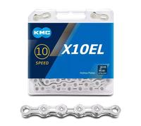 Cadena KMC X10EL Plateado 10 Velocidades Plateado