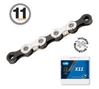 Cadena KMC X11V 112 eslabones