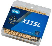 Cadena KMC X11 SL TI-N 118 ESLABONES 11V. Oro