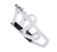 Cadena Lateral De Guía Cadena Trasera para Motocicleta Deslizador Aluminio Piezas Bicicleta para CRF 250 para 450(White)